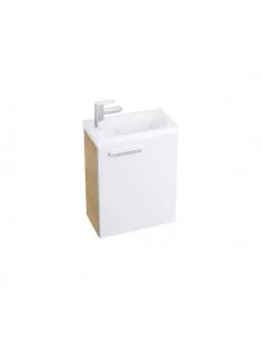 Praustuvo spintelės SD Chrome 400 durelės R baltos, RAVAK