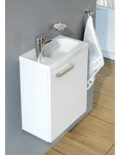 Praustuvo spintelės SD Chrome 400 durelės R baltos, RAVAK