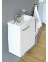 Praustuvo spintelės SD Chrome 400 durelės R baltos, RAVAK