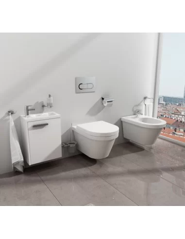 Praustuvo spintelės SD Chrome 400 durelės R baltos, RAVAK