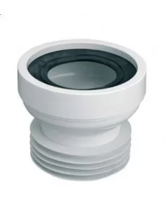 Vamzdis WC pajungti 120 mm tiesus su tarp. WC-CON1, McAlpine
