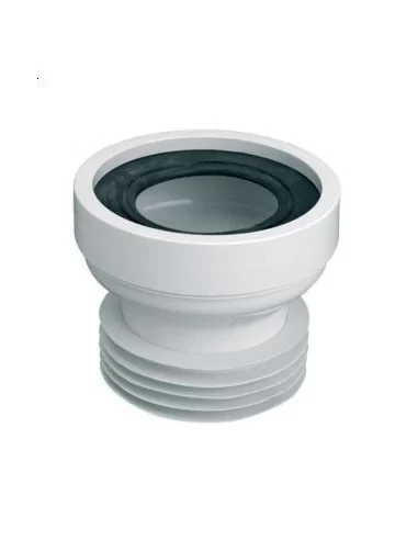 Vamzdis WC pajungti 120 mm tiesus su tarp. WC-CON1, McAlpine