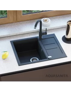 Akmens masės plautuvė AQUASANITA TESA SQT102