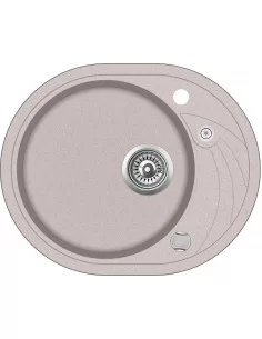 Plautuvės Clarus ir maišytuvo Sabia komplektas + DOVANA, beige, AQUASANITA