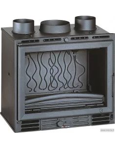 Ketinis židinio įdėklas Invicta 600 TURBO, su ventiliatoriumi