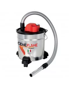 Pelenų siurblys Ribimex Ceneflame, su ratukais 1200W, 18L talpa
