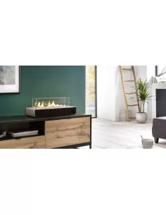 Bio židinys Spartherm Quadra Base, juoda spalva