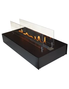 Bio židinys Spartherm Quadra Base, juoda spalva