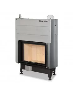 Plieninis židinio ugniakuras Romotop KV HEAT H3LE01 66.50.01 su pakeliamomis durimis