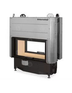 Plieninis židinio ugniakuras Romotop HEAT T HT3LF01 88.50.01 su dvejomis pakeliamomis durimis