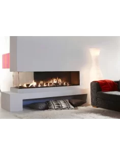 Dujinis židinys EROS XLG, trijų pusių stiklu (1604x412x1604xh400)