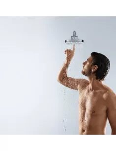 Dušo galva stacionari be laikiklio Raindance Select E 180 2 jet chromas, Hansgrohe