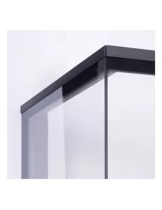 Židinio ugniakuras kampinis HR3LG21 65.51.40.01 sudurtu stiklu dešinės pusės pakel.stiklu 51 cm