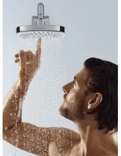 Dušo galva stacionari be laikiklio Raindance Select E 180 2 jet chromas, Hansgrohe