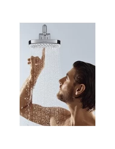 Dušo galva stacionari be laikiklio Raindance Select E 180 2 jet chromas, Hansgrohe