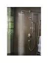 Dušo galva stacionari iš sienos Raindance S 240 1jet PowderRain chromas, Hansgrohe