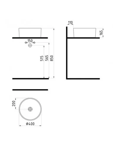 Praustuvas HARMONY 40cm, Bien