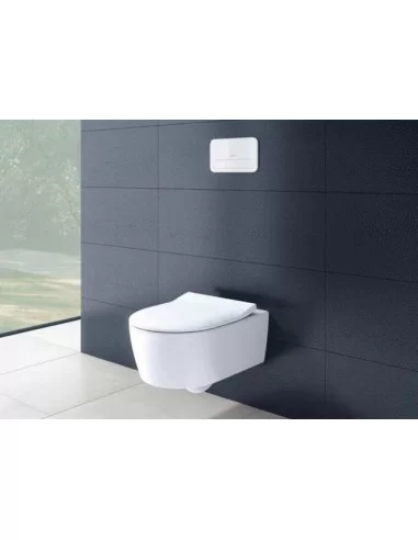 Pakabinamas unitazas Villeroy & Boch AVENTO su TECEbase rėmu ir nuleidimo plokštele