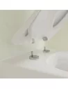 Pakabinamo unitazo Villeroy & Boch AVENTO komplektas su TECE potinkiniu rėmu ir nuleidimo plokštele