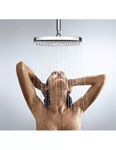 Dušo galva stacionari iš lubų Raindance Select E 300 2 jet chromas, Hansgrohe