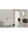 Dea Duo prie sienos statoma akrilinė vonia 180x80 cm su Click-Clack nuotekų vožtuvu, balta, Ideal Standard