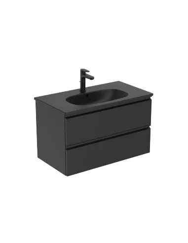 Spintelė Tesi 80cm, juoda mat., IDEAL STANDARD