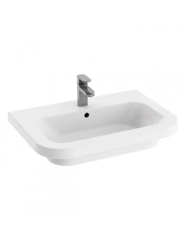 Praustuvas Chrome 650 su persipylimu, RAVAK