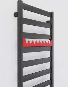 Elektrinis rankšluosčių džiovintuvas VIVO TWIST 1150x500 mm, juodas, Terma