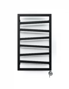 Elektrinis rankšluosčių džiovintuvas ZIG ZAG TWIST 835x500 mm, juodas, Terma