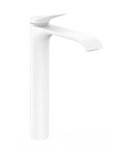 Maišytuvas praustuvui Vivenis 250 su dugno vožtuvu, mat. baltas, Hansgrohe