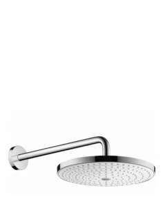 Dušo galva stacionari iš sienos Raindance Select S 300 2 jet chromas/baltas, Hansgrohe