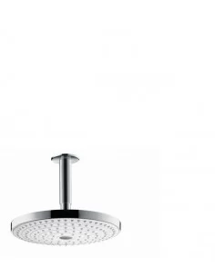 Dušo galva stacionari iš lubų Raindance Select S 240 2 jet chromas/baltas, Hansgrohe