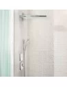 Dušo galva stacionari iš sienos Rainmaker Select 580 3 jet chromas/baltas, Hansgrohe