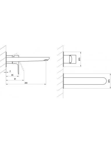 Potinkinis maišytuvas Eleganta, Baltas velvetas, RAVAK