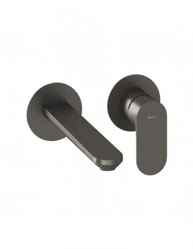 Potinkinis maišytuvas Eleganta, Šlifuotas grafito, RAVAK