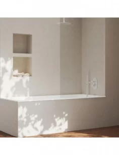 Laikiklis dušo galvutei 703.00CR, Baltas velvetas, RAVAK