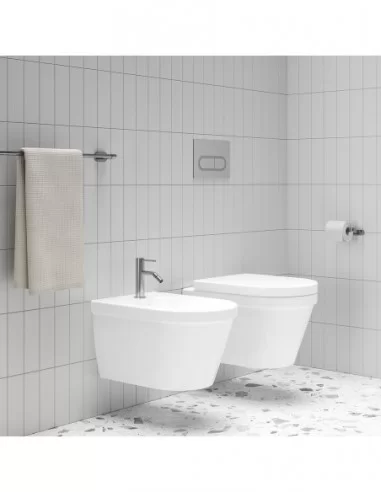 Bidė maišytuvas ESPIRIT 154 mm su dugno vožtuvu, Blizgus chromas, RAVAK