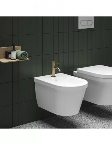 Bidė maišytuvas ESPIRIT 154 mm su dugno vožtuvu, Šlifuotas rožinis auksas, RAVAK