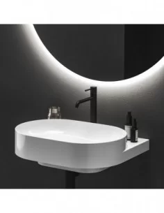 Maišytuvas ESPIRIT 250 mm su BeCool funkcija, Juodas matinis, RAVAK