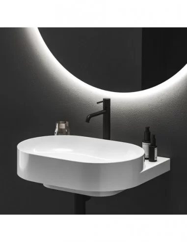 Maišytuvas ESPIRIT 250 mm su BeCool funkcija, Juodas matinis, RAVAK