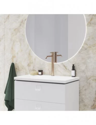 Maišytuvas ESPIRIT 250 mm su BeCool funkcija, Šlifuotas rožinis auksas, RAVAK