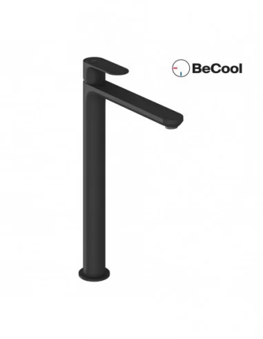 Maišytuvas Eleganta 335 mm su BeCool funkcija, Juodas matinis, RAVAK