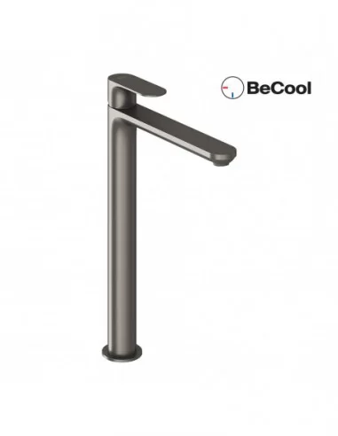 Maišytuvas Eleganta 335 mm su BeCool funkcija, Šlifuotas grafito, RAVAK