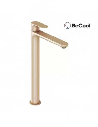 Maišytuvas Eleganta 335 mm su BeCool funkcija, Šlifuotas rožinis auksas, RAVAK