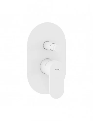 Potinkinis maišytuvas Eleganta EL 061.00, Baltas velvetas, RAVAK