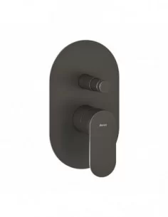 Potinkinis maišytuvas Eleganta EL 061.00, Šlifuotas grafito, RAVAK