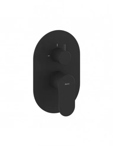 Sieninis maišytuvas, BE dušo komplekto, Juodas matinis, RAVAK