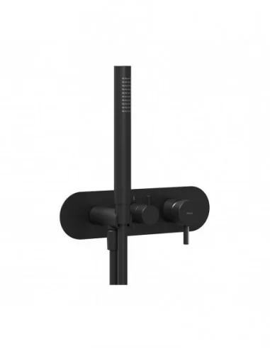 Maišytuvas ESPIRIT, be dušo, Juodas matinis, RAVAK