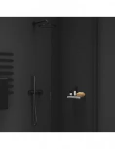 Maišytuvas ESPIRIT, be dušo, Juodas matinis, RAVAK