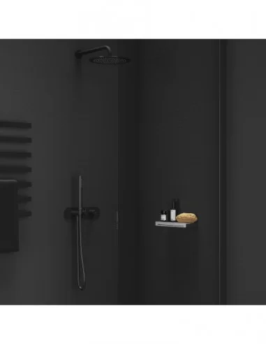 Maišytuvas ESPIRIT, be dušo, Juodas matinis, RAVAK